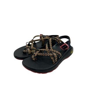 Chaco Women's ZX2 Classic Sandal in Crest Citrus Toe-Loop Hiking Sandals Size 8